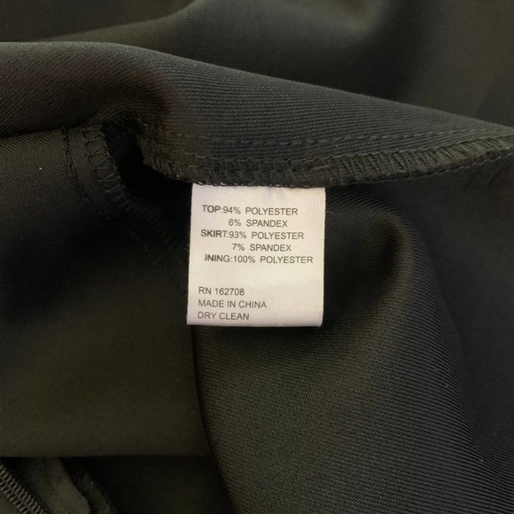 LDT Black Sequin Blouson Mini Dress‎ - Picture 11 of 12